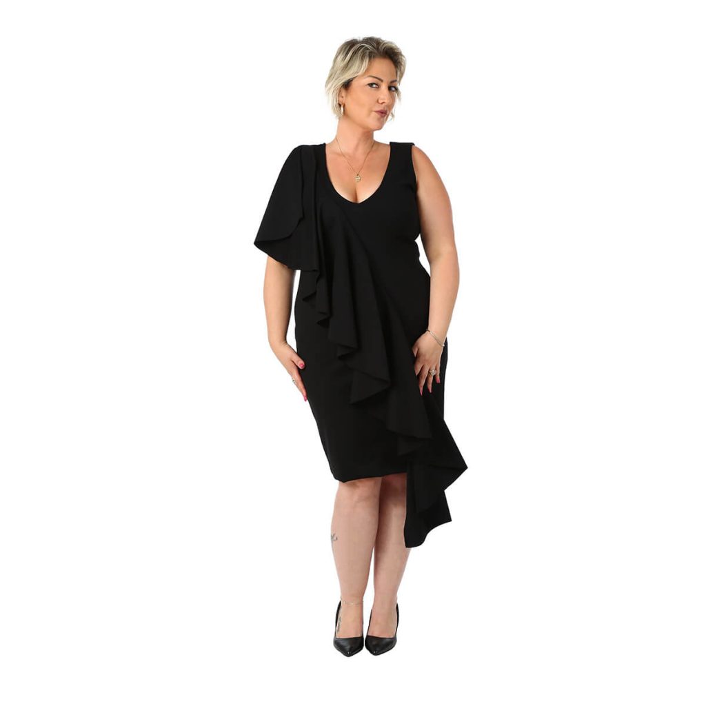 Pre-ordered shapewear black dress