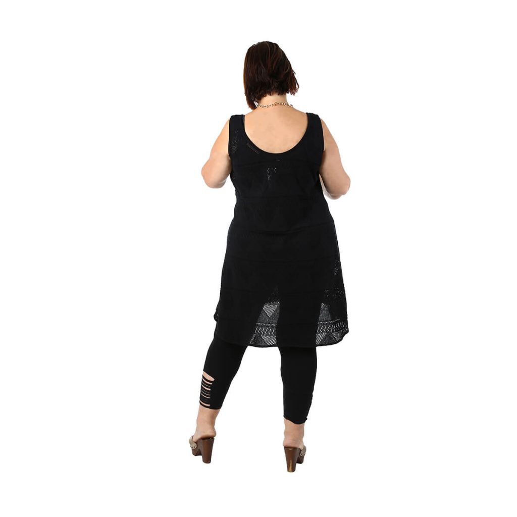 Beach knit tunic