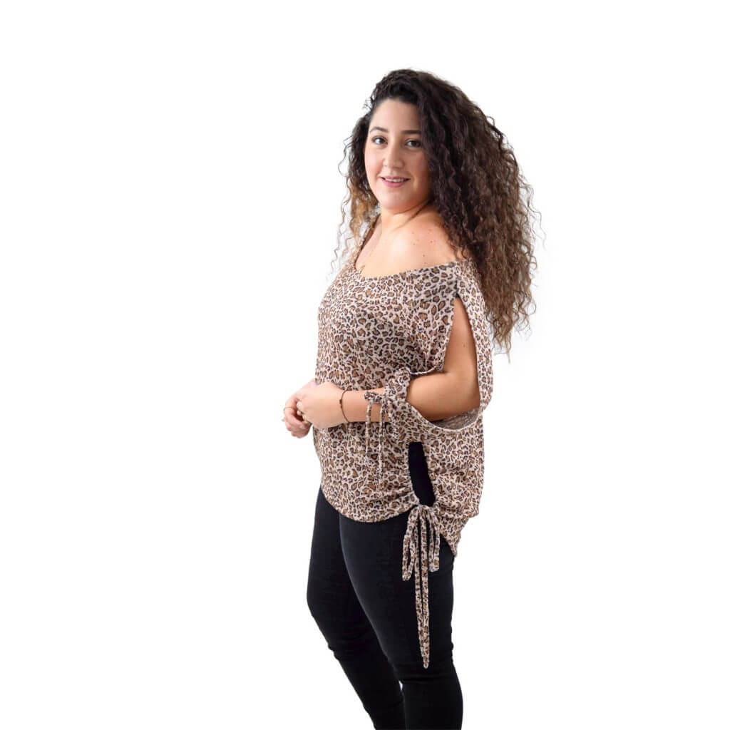 speckled knit