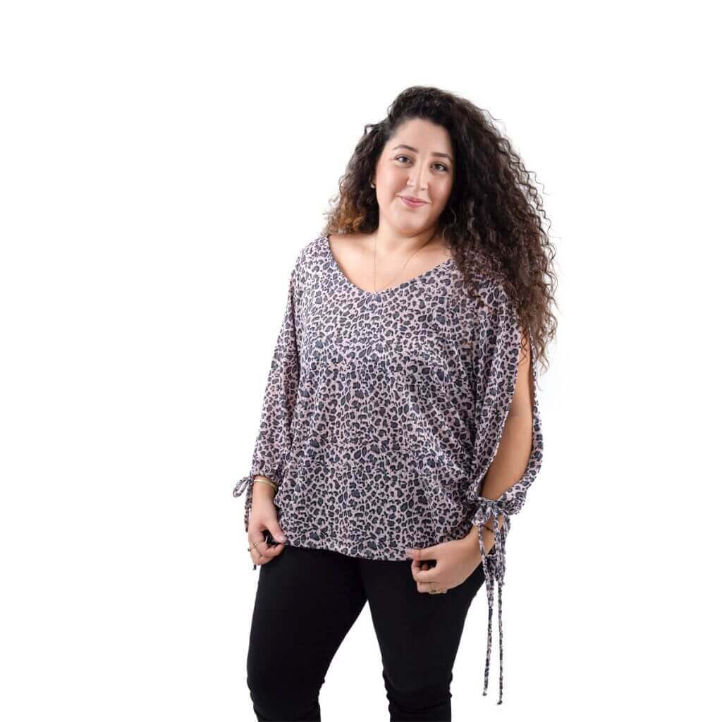 speckled knit